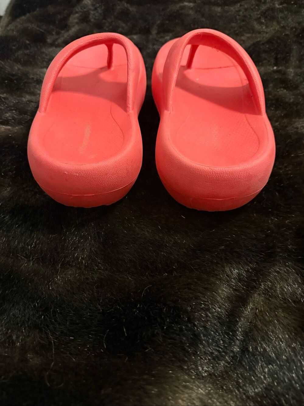 Jeffrey Campbell "Chillaxin" Platform Thong Sandals Shoes 7 - Picture 3 of 4